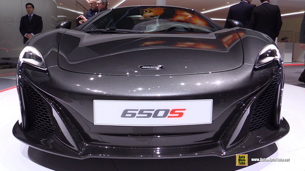 2016 Mclaren 650s Exterior And Interior Walkaround 2016 Geneva Motor Show