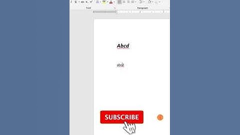 How to Apply Format Painter in Ms Word
