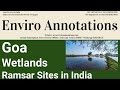 Goa wetlands i goa environment i ngt order i enviro annotations i ea149