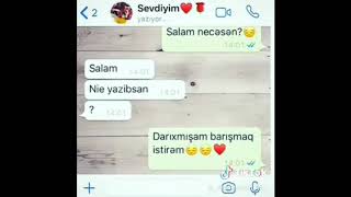 WhatsApp üzücü ayrılık mesajı 😢 Qemli Seir Olmek isteyirem Men Yeni 2019