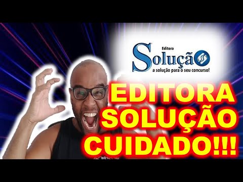 Editora Solução é BOA Apostila Editora Solução é CONFIÁVEL Editora Solução DEPOIMENTO MUITO SÉRIO !!