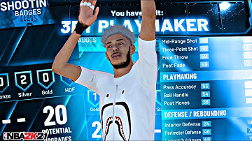 *New* BEST 3PT PLAYMAKER POINT GUARD BUILD ON NBA 2K21! 3PT PLAYMAKER WITH LOCKDOWN TAKEOVER