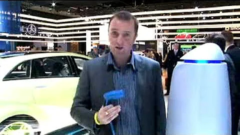 Mercedes Blue Zero Concept at Detroit Motor Show