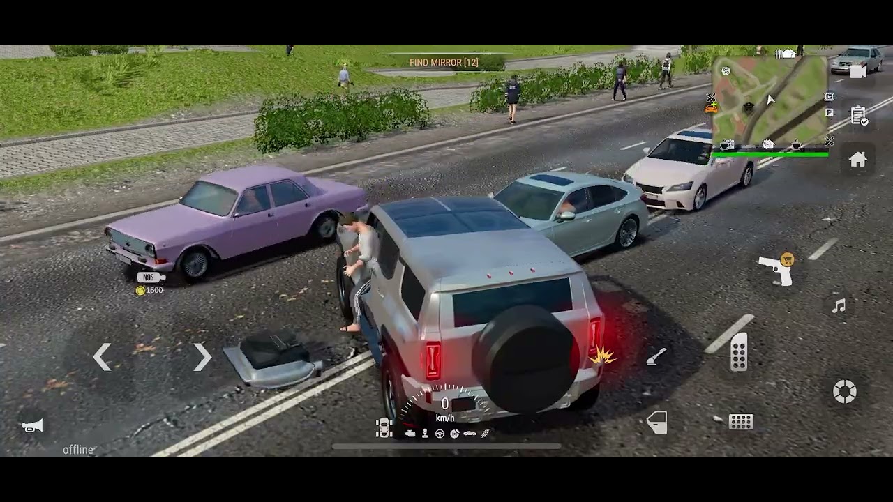 Mad out 2 first impression iOS gameplay