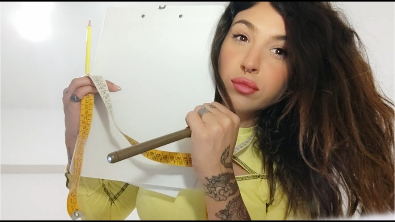 Tu dormi... Io ti prendo le misure 🤫 ASMR ita roleplay