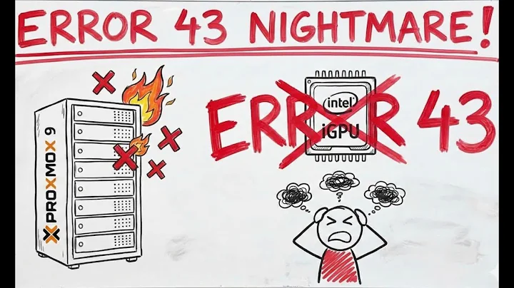 Proxmox 9 Upgrade Nightmare: Error 43 Halts Legacy Intel iGPU Passthrough!