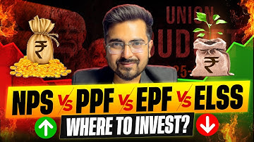 NPS vs PPF vs EPF vs ELSS: Which is the TOP TAX SAVING Investment Option | Vivek Garg
