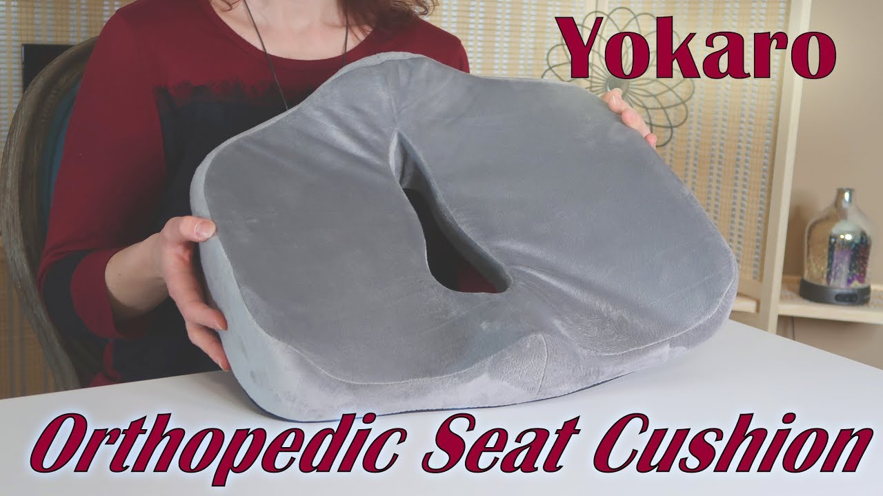 Tynor Ortho Cushion Seat (H23) for bringing lower back to its neutral  position. 