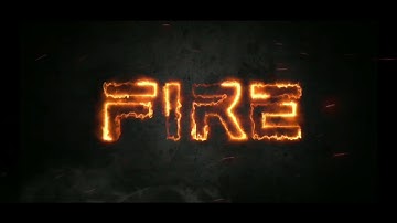 Edit  Fire Effect Text Animation In KineMaster - New Text Editing Tricks | Shahana Tricks