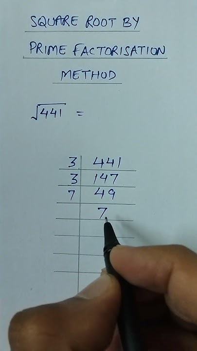 square-root-of-441-youtube
