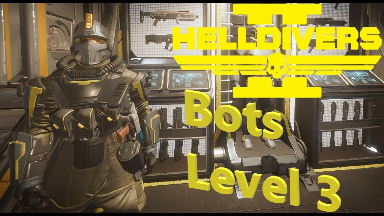 Hd2 Bot Names Helldivers 2, Bots Level 3 Full Clear No Deaths - YouTube