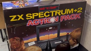 Loft find ZX SPECTRUM +2 ACTION PACK WOW - YouTube