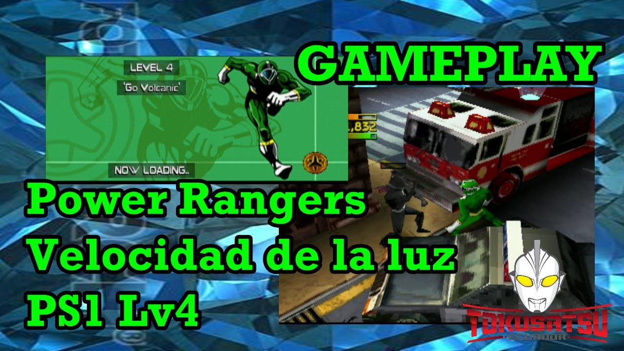 GAMEPLAY Power Rangers Velocidad de la Luz PS1 Lv 4 YouTube GAMEPLAY Power Rangers Velocidad de la Luz PS1 Lv 4 YouTube