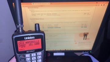 How To Program The Uniden BC125AT Scanner For Railroad Frequenies