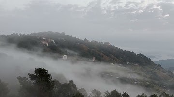 Clouds moving at incredible speeds today