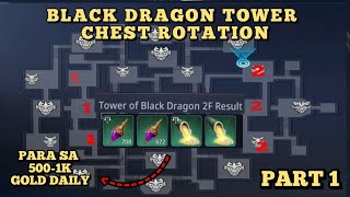 MIR4- BLACK DRAGON TOWER CHEST ROTATION AS PER REQUEST PART 1 (EASY GOLD)