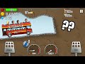 Hill Climb Racing - BUS, TRACTOR, SUPER DIESEL 4x4, FIRE TRUCK in CAVE gameplay