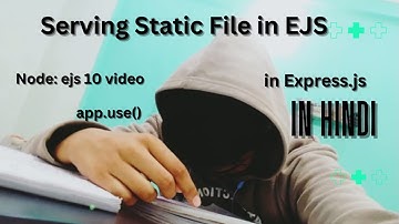 How to Serve Static Files in Express.js | CSS, Images & JS in EJS