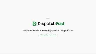 DispatchFast — Stop Doing Auto Transport Paperwork by Hand