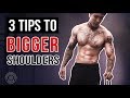 3 Tips For BIGGER SHOULDERS | THENX