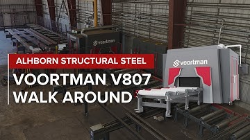 Voortman V807 at Ahlborn Structural Steel California | JPS International Inc