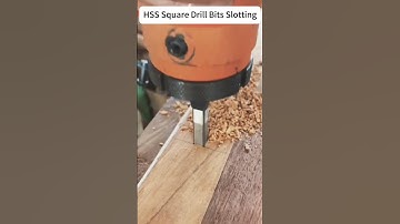 KY Carbide HSS Square Hole Drill Bits For Slotting