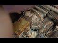 Mercedes diesel van clutch replacement done on the floor pt3