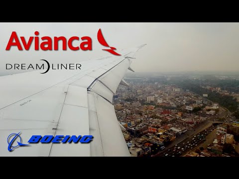 Avianca Boeing 787-8 ✈ Approach and Landing in Mexico City