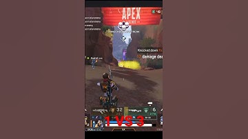 1 vs 3 Apex Legend Mobile gameplay clip #shorts #apexlegends #apexlegendsmobile