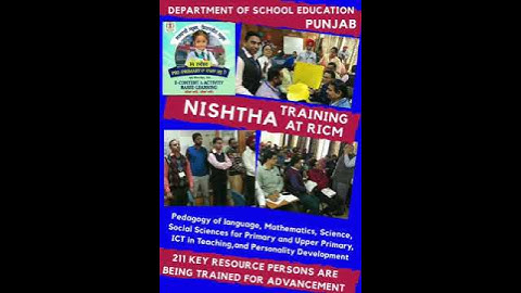 NISHTHA Teacher training session Punjab