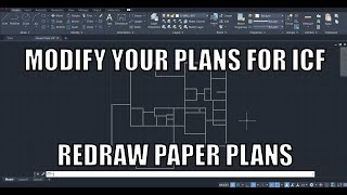 AutoCAD ICF Construction - Redraw Paper Plans