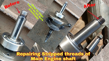 Fixing | Removing Stripped threads | Cutting Brand New Threads | using Taps & Dies Techniques | 2021
