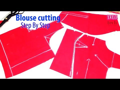 Blouse Cutting Video Step By Step Clear Explanations Tailoring Class For Beginners