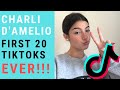 CHARLI D'AMELIO FIRST 20 TIKTOKS EVER! | Tik Tok Compilation