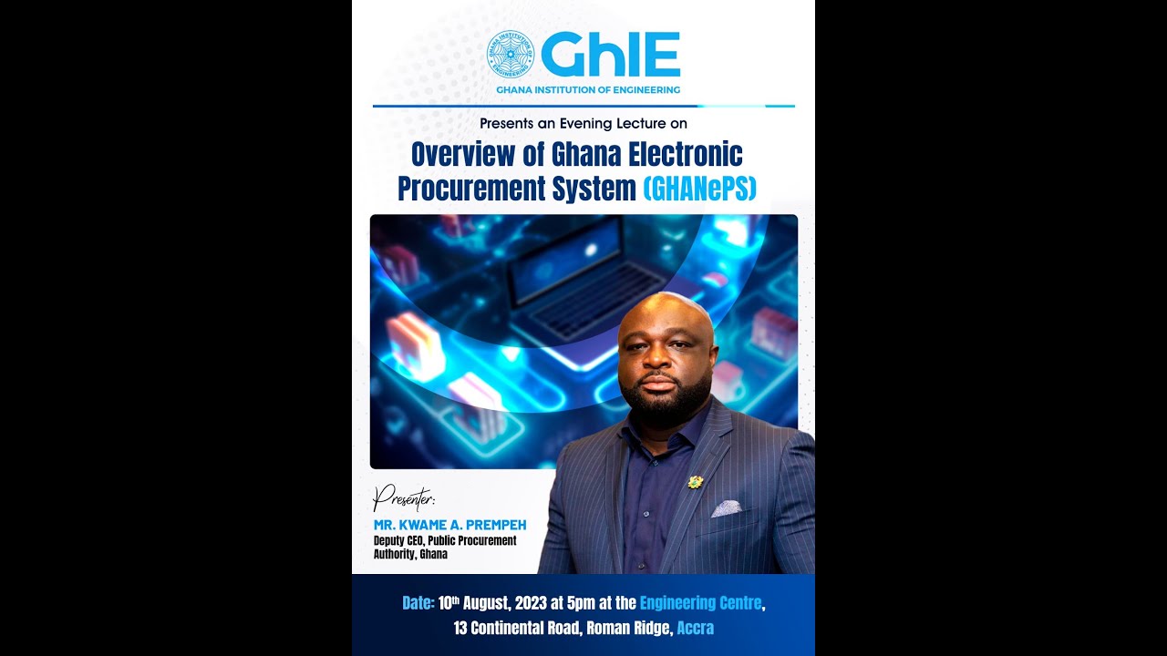 An Evening Presentation Overview Of The Ghana Electronic Procurement An Evening Presentation Overview Of The Ghana Electronic Procurement