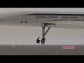 Concorde Aircraft Diecast Model Inspection