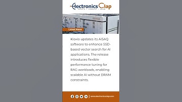 Kioxia Enhances SSD-Based Vector Search for AI | New AiSAQ Update Explained #latestnews #news #ai