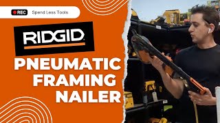 How to use RIDGID Pneumatic Framing Nailer