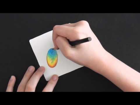 How To Draw an Ammolite Gemstone