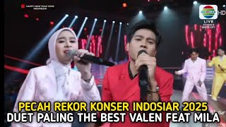 Studio Indosiar Pecah! Duet Romantis Valen Feat Mila Di Happy New year 2025 Indosiar Banjir Penonton