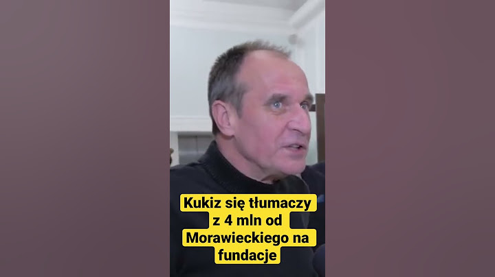 Kukiz się tłumaczy z kasy na fundacje