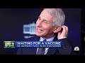 Dr. Anthony Fauci recounts the first time he heard results on Pfizer's Covid vaccine