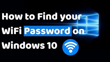 How to Find your WiFi Password Windows 10 WiFi  Easy [Tutorial]
