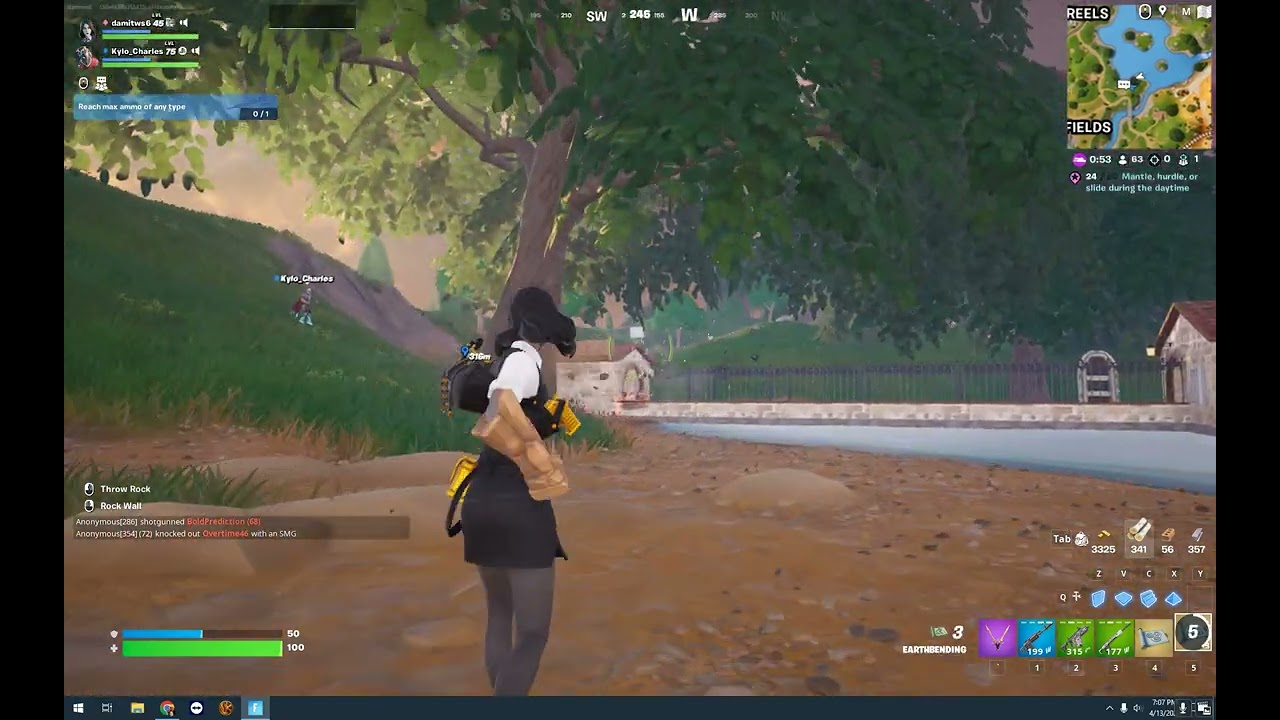 Earth Bending Elimination