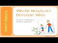 Understanding Inequalities