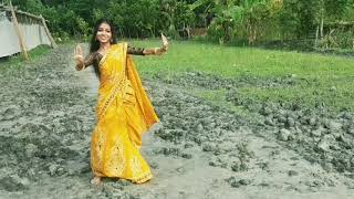 Purnima Sondhay Tomar Rojonigondhay || পূর্ণিমা সন্ধায় তোমার রজনীগন্ধায় || Dance: Dola Biswas