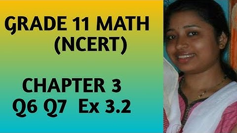 Class 11 Trigonometric Functions/Chapter Ex 3.2 - Q6,Q7#maths #trigonometry