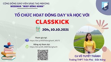 MIEF Đồng hành - Buổi 5 - CLASSKICK