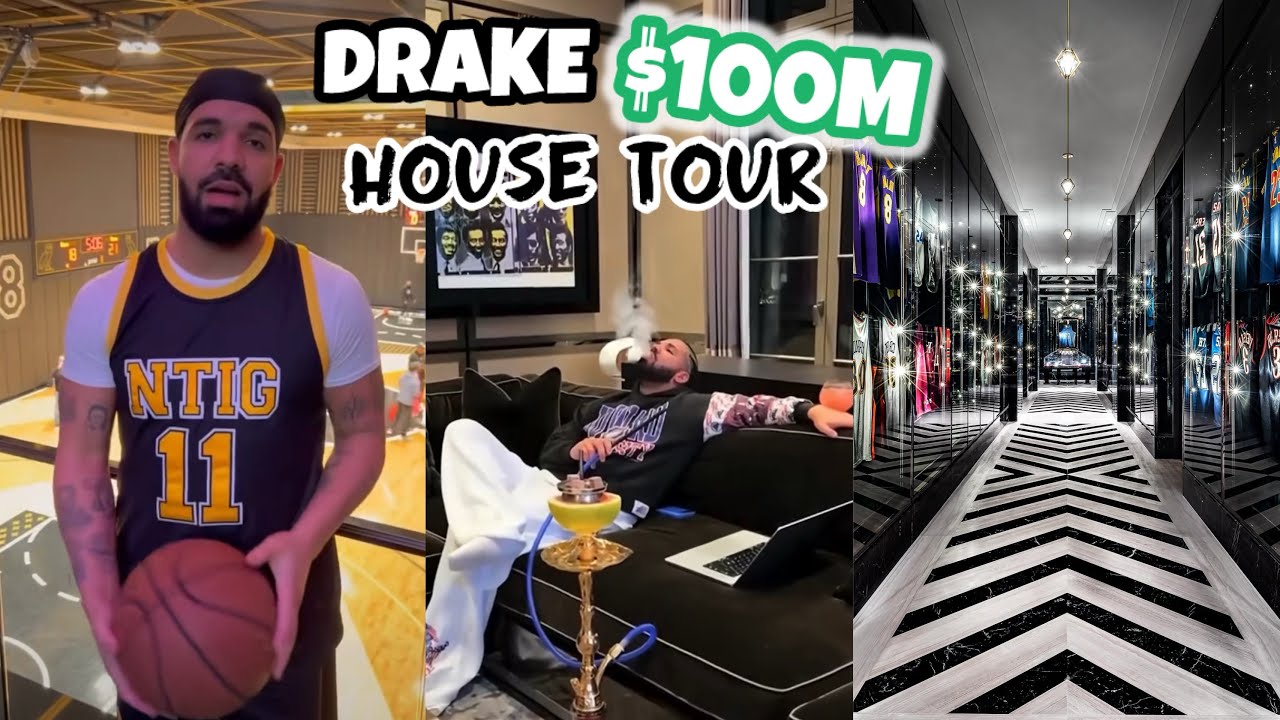 Inside Drake's Insane Mansion: Ultimate Luxury House Tour!