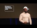 Momolu S K Stewart performs at 2023 Sundance ASCAP Music Café